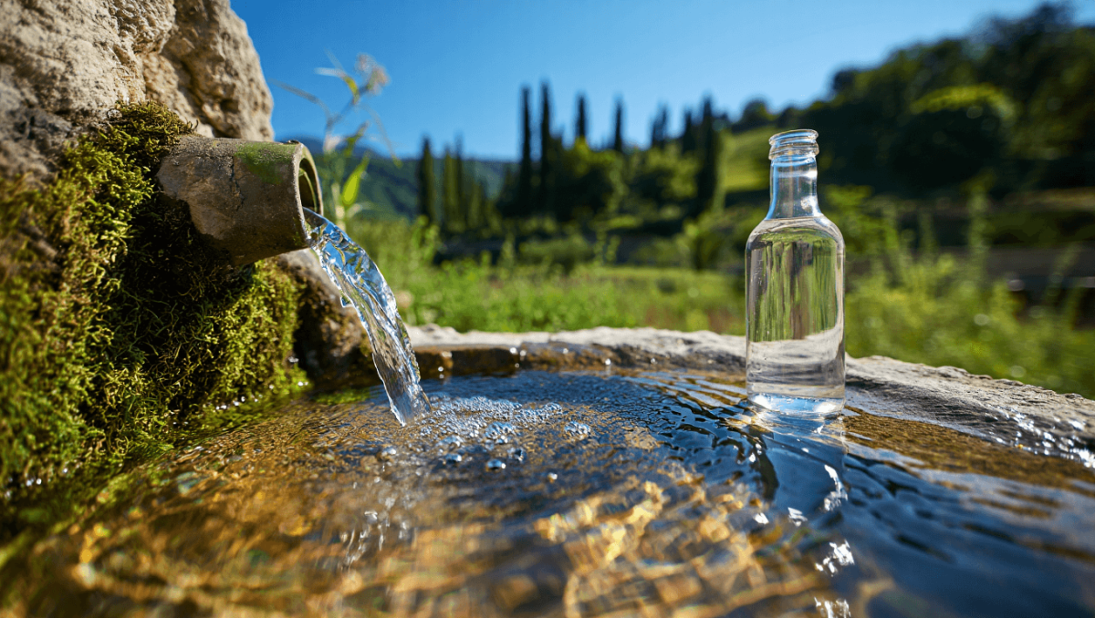 Les eaux minérales italiennes