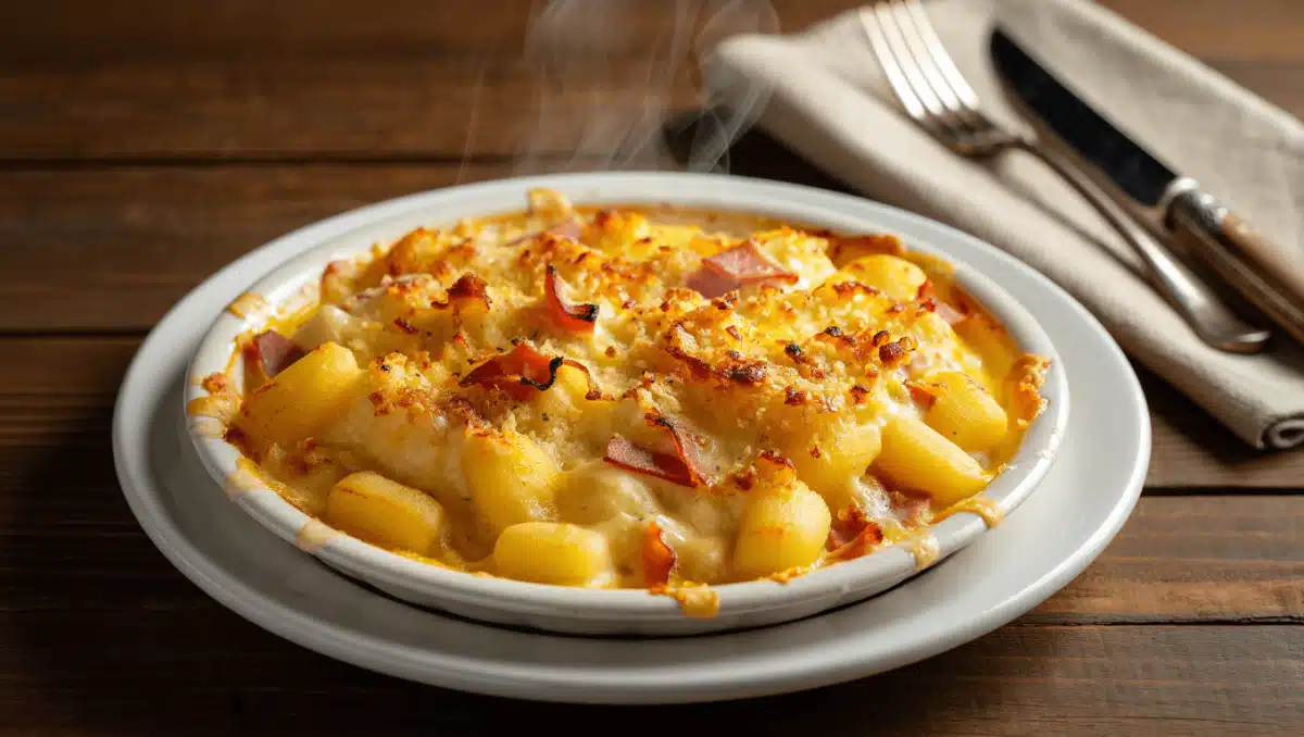 
                Notée 4,8/5, cette recette Marmiton de gratin de gnocchi au jambon est la plus populaire du site
        
