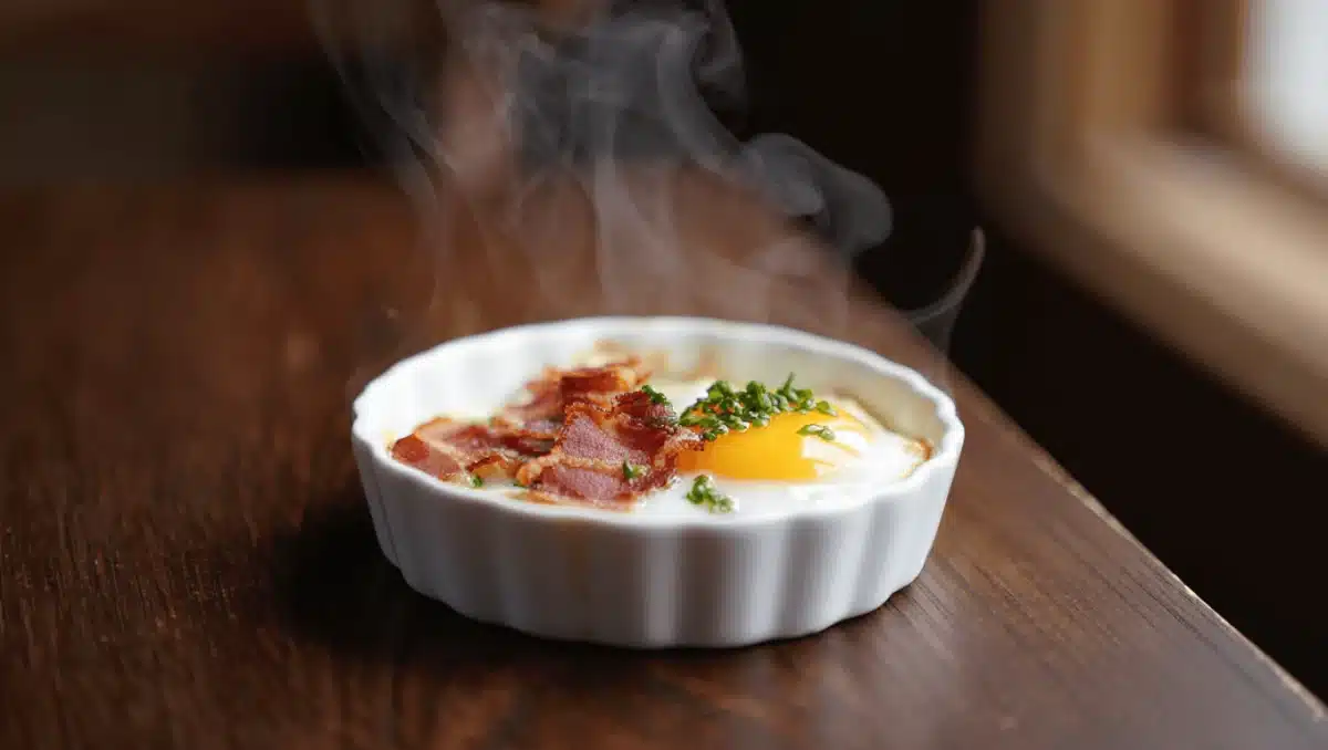 Le dîner qui sauve vos soirées pressées : cette recette d'oeuf cocotte au bacon prête en 25 min bluffe tout le monde