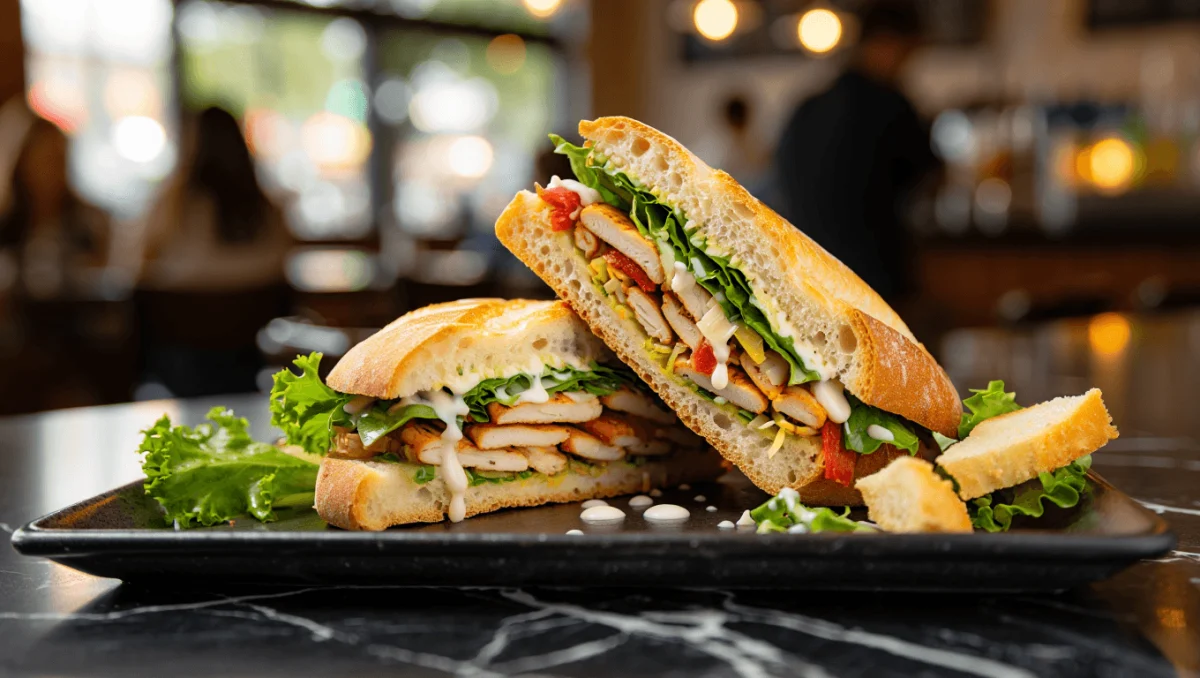 Si vous aimez la salade César, ce sandwich César va vous rendre totalement dingue et change du jambon-beurre