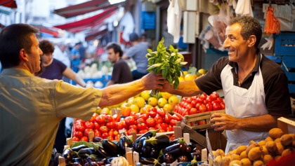 Marché de Ballarò à Palerme
