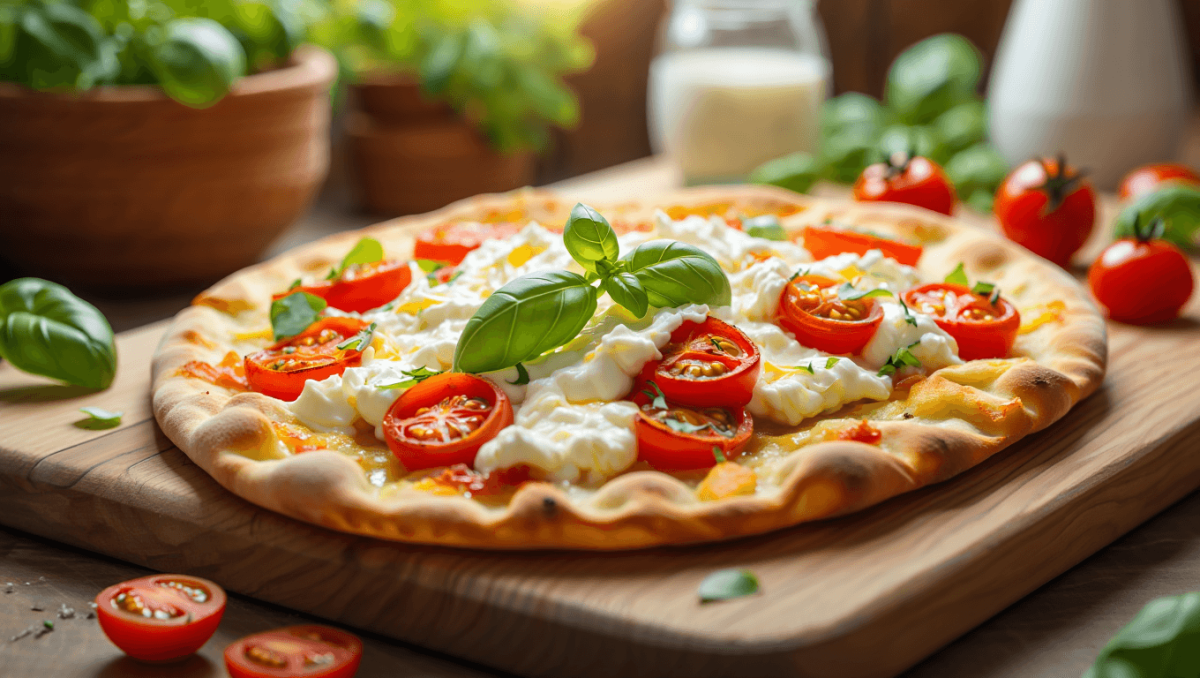 Scarpaccia aux oignons et burrata : la recette méditerranéenne qui cartonne sur TikTok