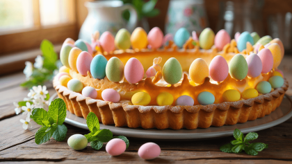 Une idée express pour l’apéritif de Pâques ? Testez cette tarte couronne apéritive à customiser à volonté