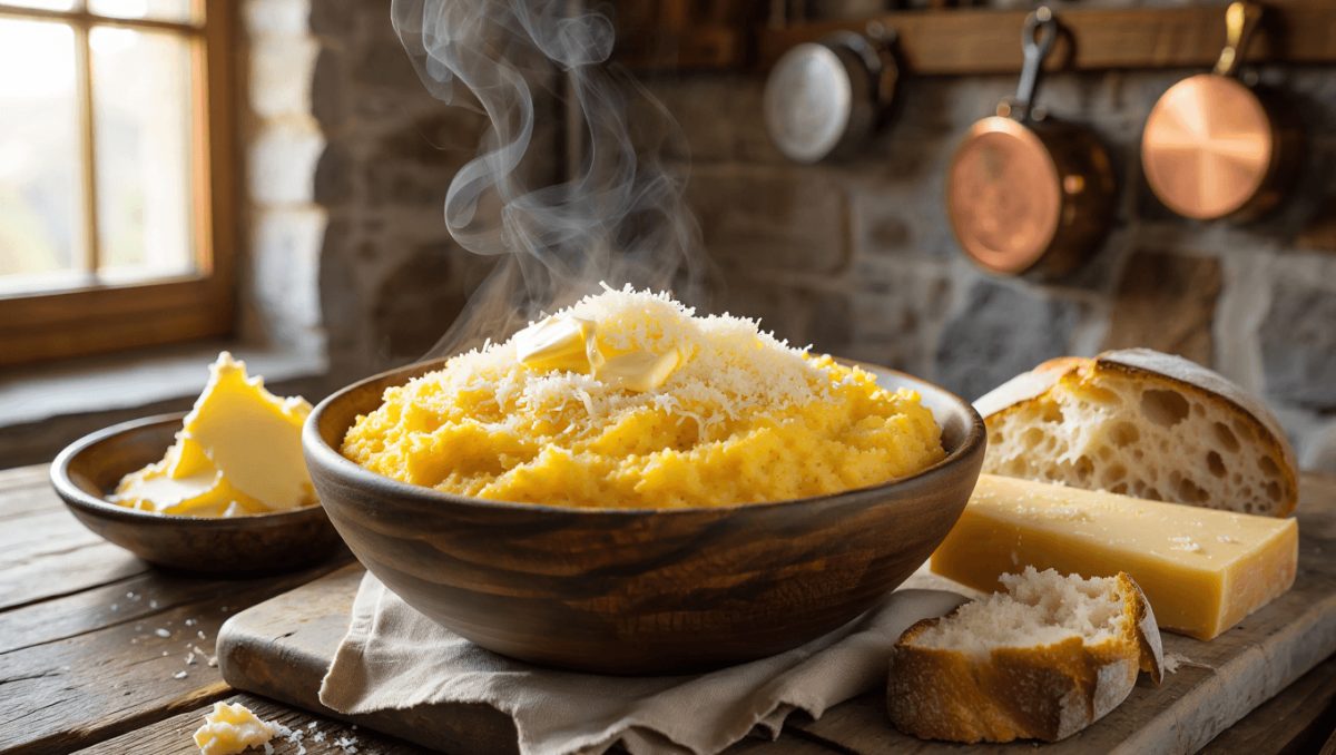 Polenta concia