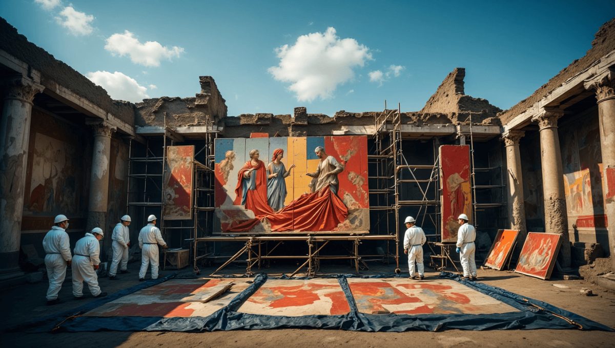 L’archéologie moderne et la préservation de Pompéi et Herculaneum