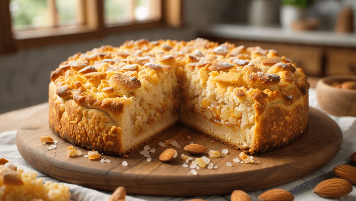 Tourte Sbrisolona aux amandes