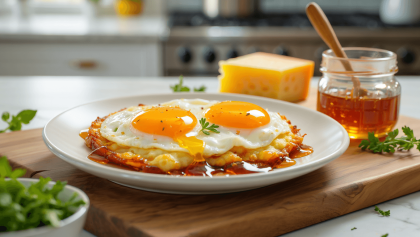 Cette recette d’œufs au miel et au fromage fait un carton sur TikTok : tout le monde teste les « hot honey cheesy eggs »